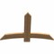 Ekena Millwork Bellingham Timber Gable Bracket, Western Red Cedar, 48"W x 32"H x 1 1/2"D x 5 1/2"F, 16/12 Pitch GBW048X32X0206BEL00SWR - alternate 3